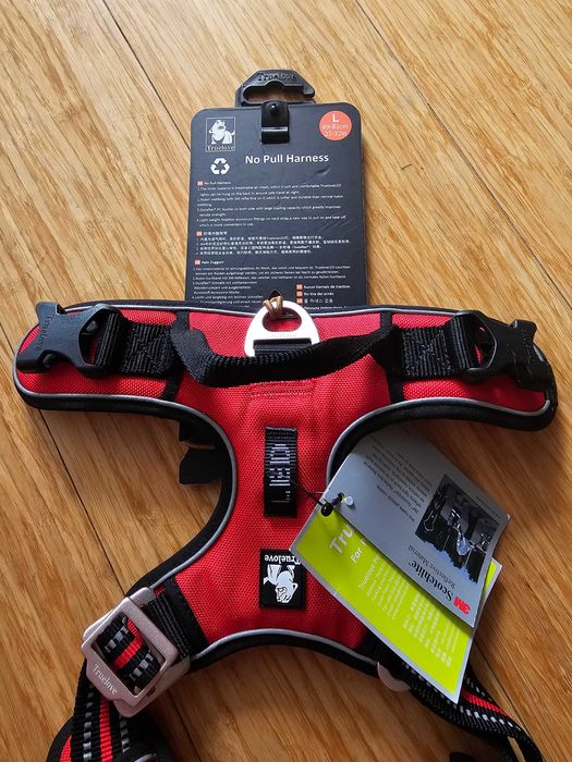 Szelki dla psa guard Truelove Premium rozmiar L czerwone