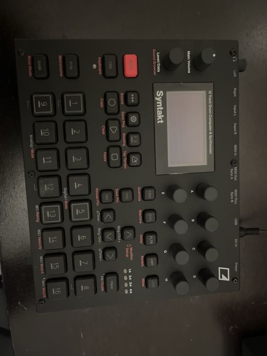 Elektron Syntakt Sintetizador/Drum Machine