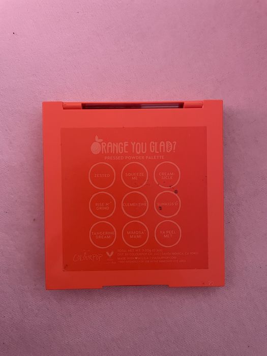 Paletka Colourpop Orange You Glad