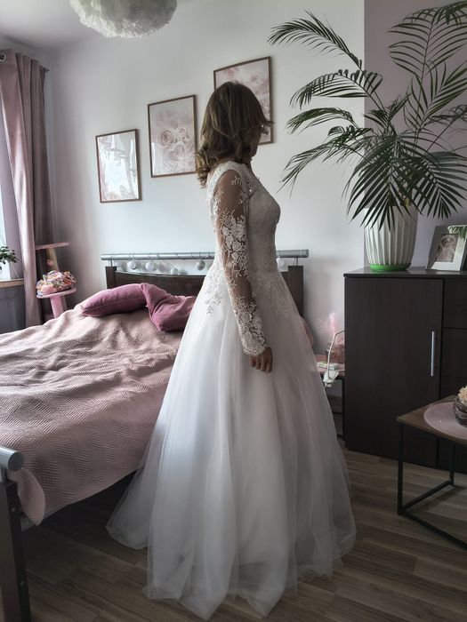 Suknia ślubna Jola Moda + sukienka dla corki