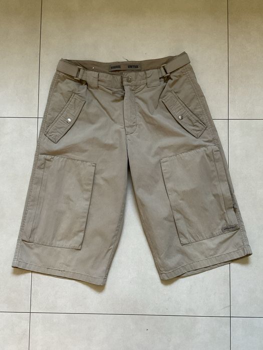 Szorty męskie Diverse Vintage - kolor Khaki