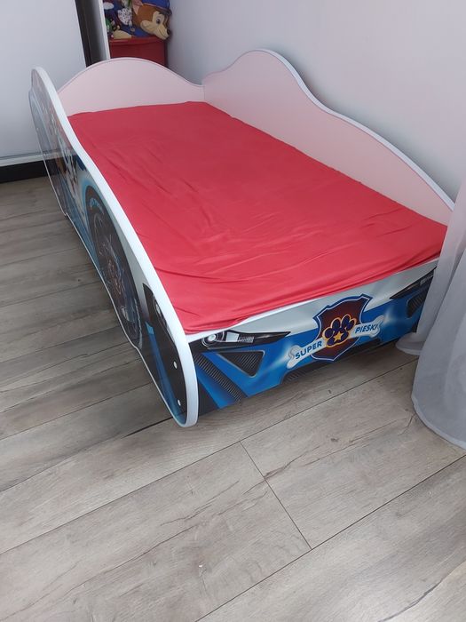 Łóżko dla dziecka z materacem Super pieski  Psi Patrol
