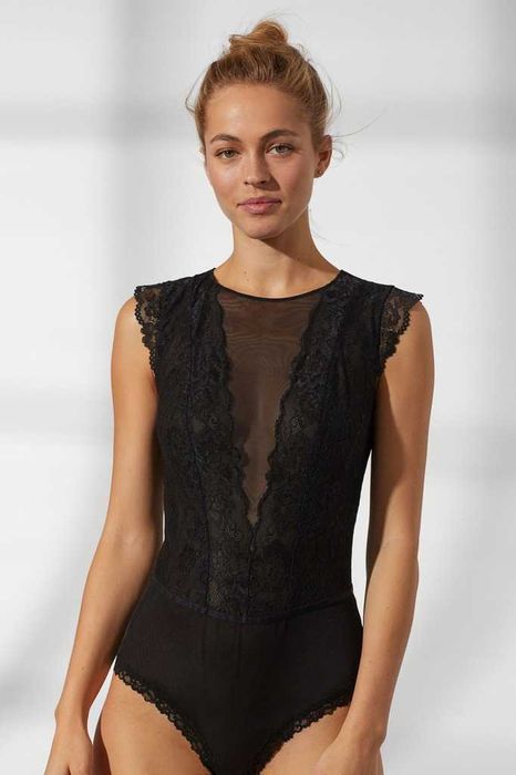 SEXY bluzka body koronkowa r 36 H&M nowa metka