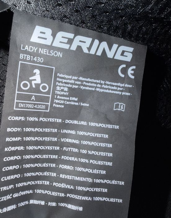 Casaco Bering moto - senhora
