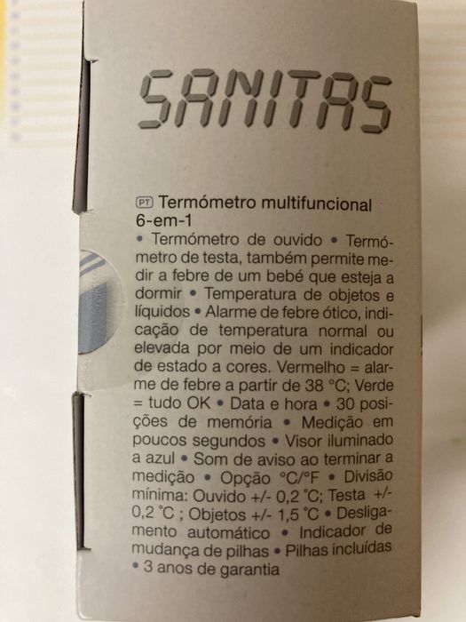 Termómetro multifuncional