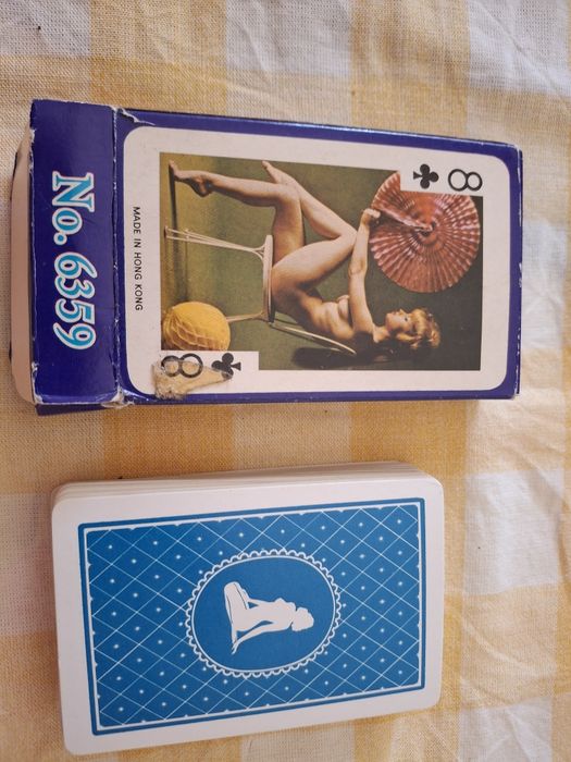 Baralho cartas vintage senhoras novo completo