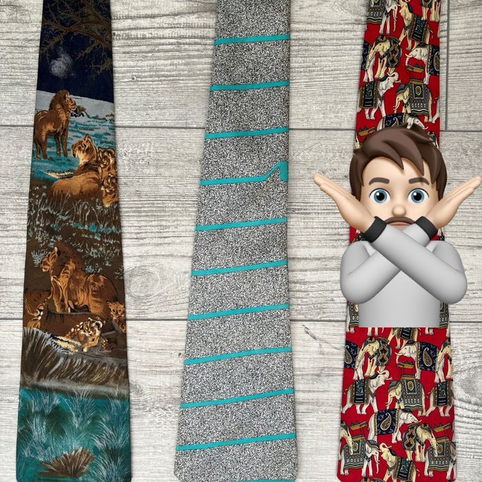 Краватка для костюма. Галстук. 6 штук.