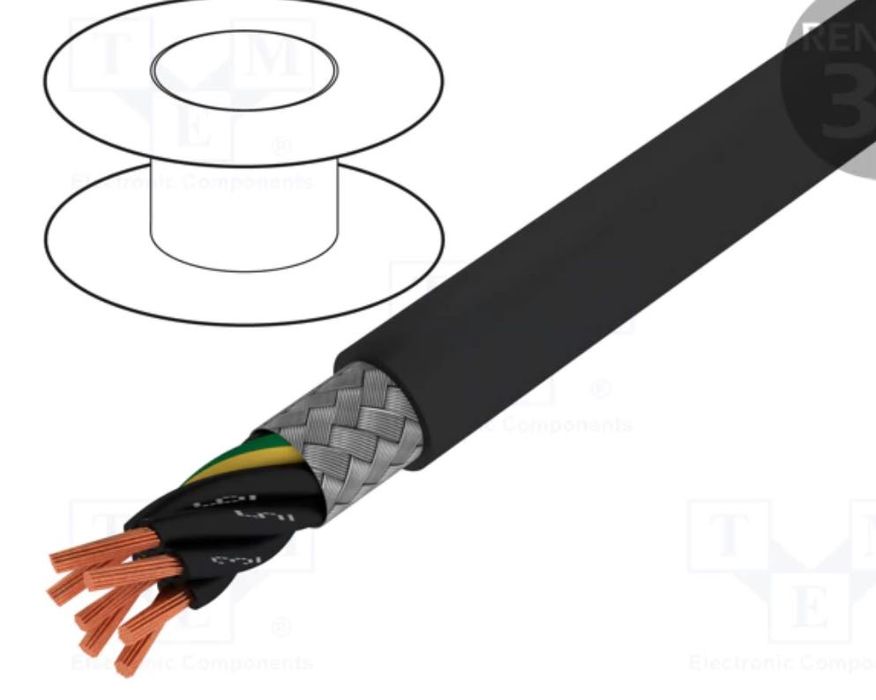 Przewód sterowniczy Helukabel JZ-600-Y-CY 3G0,75mm Tanio!