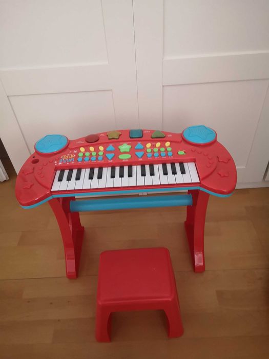 Keyboard, pianino dla dzieci, sprawne