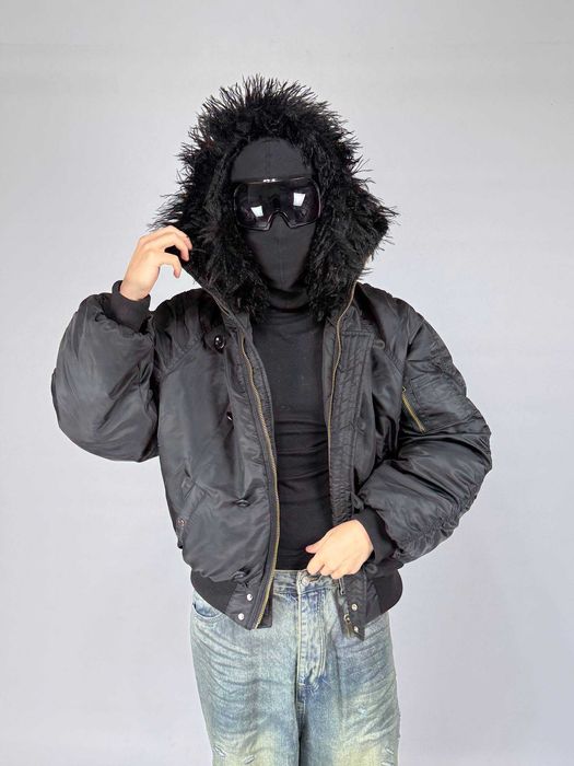 NO FAITH STUDIOS NFS Аляска куртка бомбер капюшон хутро курточка