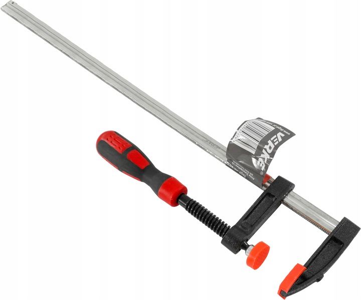 Ścisk Stolarski Do Drewna Zacisk Uchwyt 500x120mm Typ F Warsztatowy St