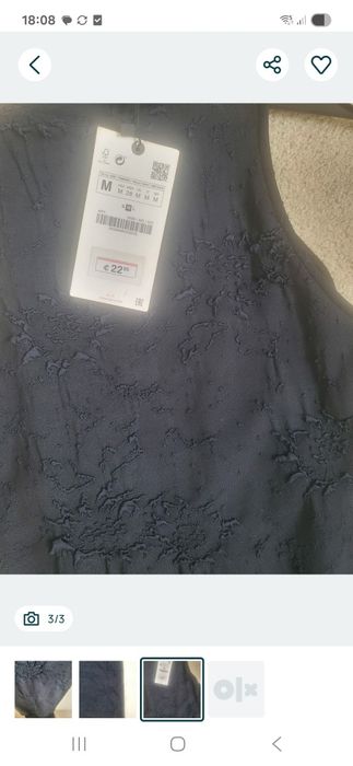 Vestido Novo Zara