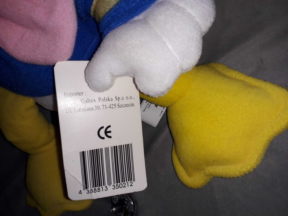 Maskotka Kaczor Donald Disney 38cm. Nowy z metką. Polska firma.