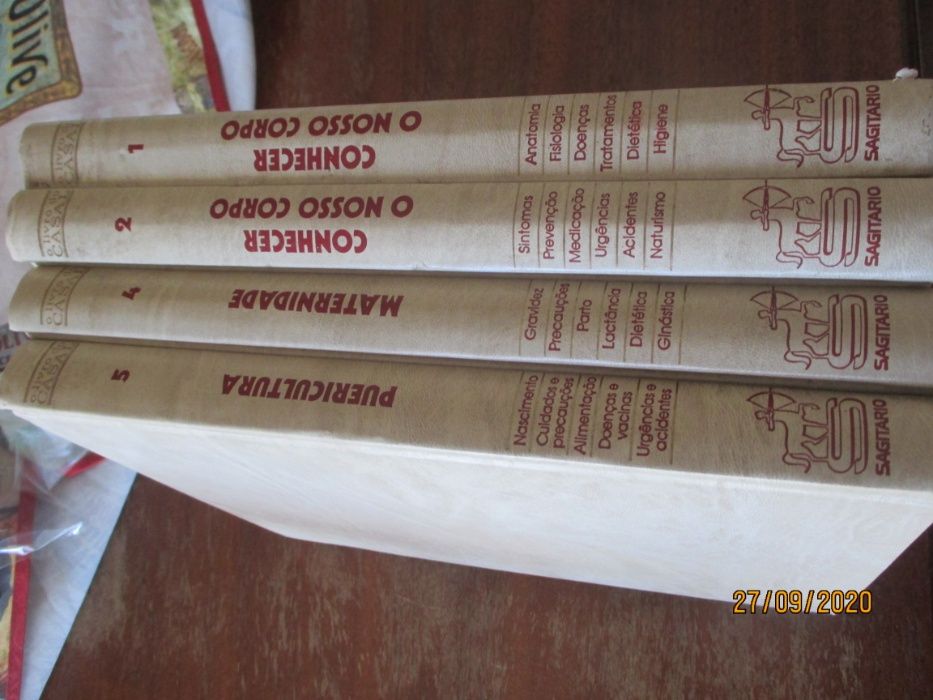 4 volumes da enciclopédia - O livro do casal