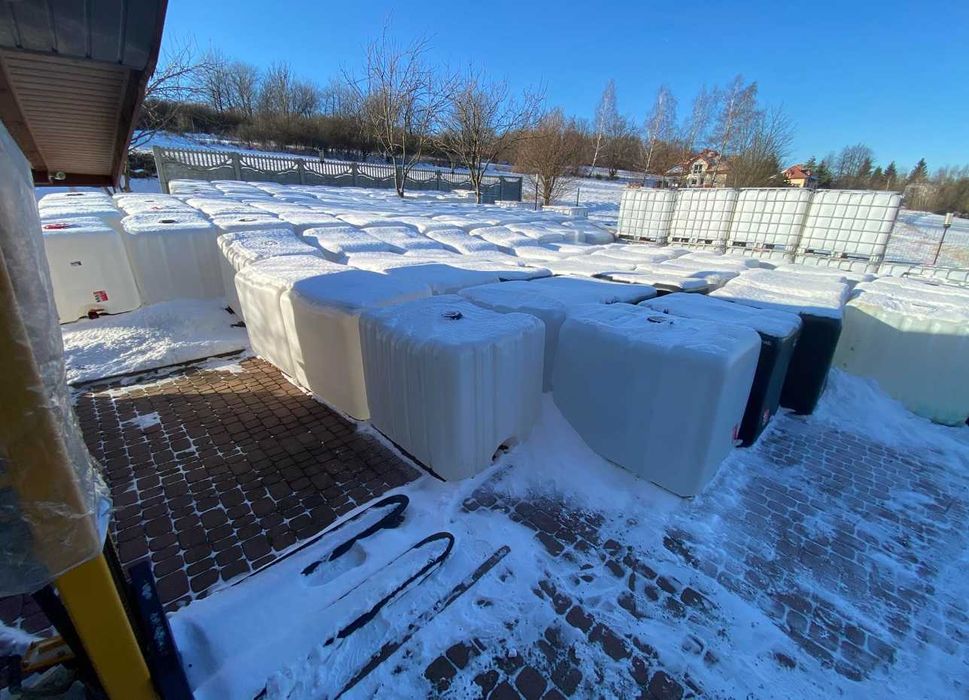 Zbiornik Wkład Mauzer beczka 1000l z minimalnym osadem Faktura Vat