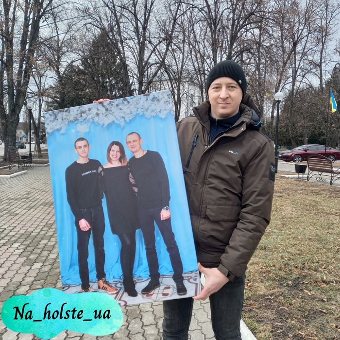 Друк фото на полотні, холсте. Натуральний холст. Печать картин. Друк