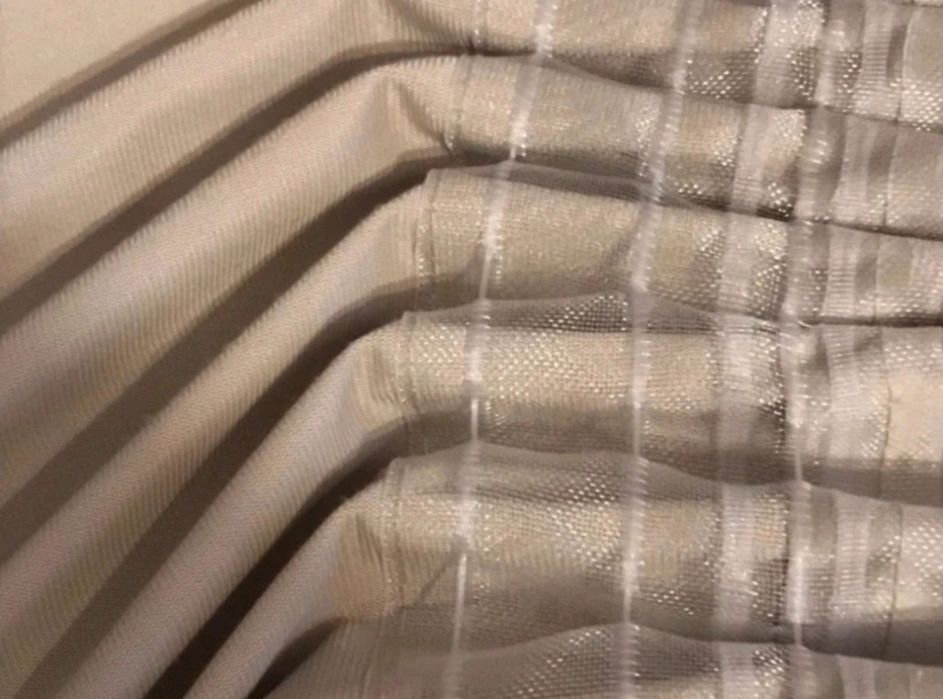 Zasłony gotowe 2 szt. Na taśmie 140x270 Eurofirany beżowe