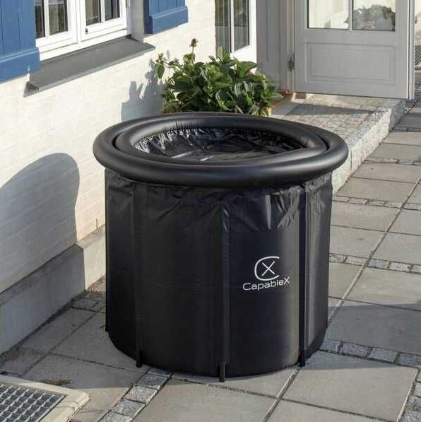 WANNA Beczka DO MORSOWANIA XXL 420L Termometr Duży i SOLIDNY Basen