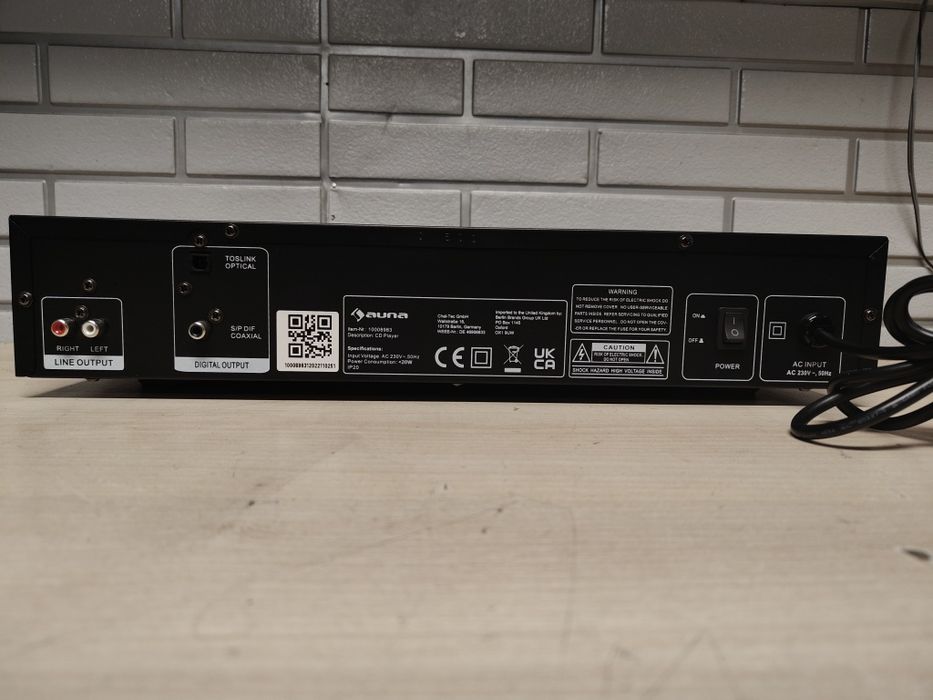 Odtwarzacz CD,MP3,USB Auna.