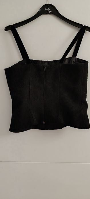 Corpete preto tamanho S. Usado