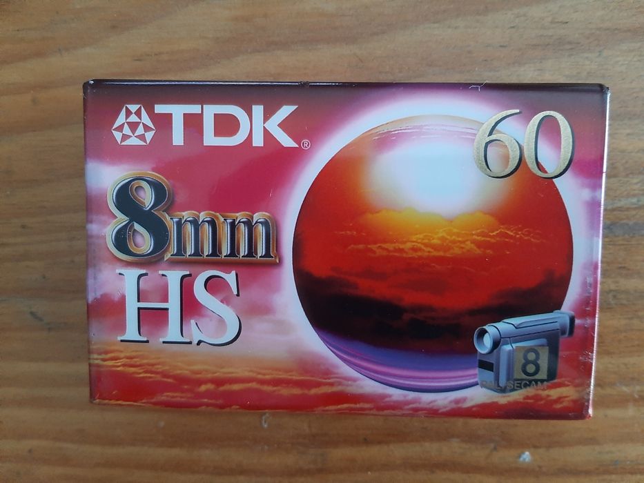 Cassete TDK 8mm HS 60 Nova
