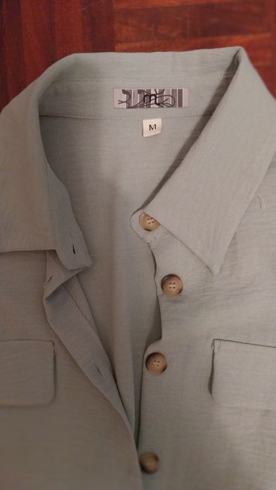 Macacão largo em tecido fino