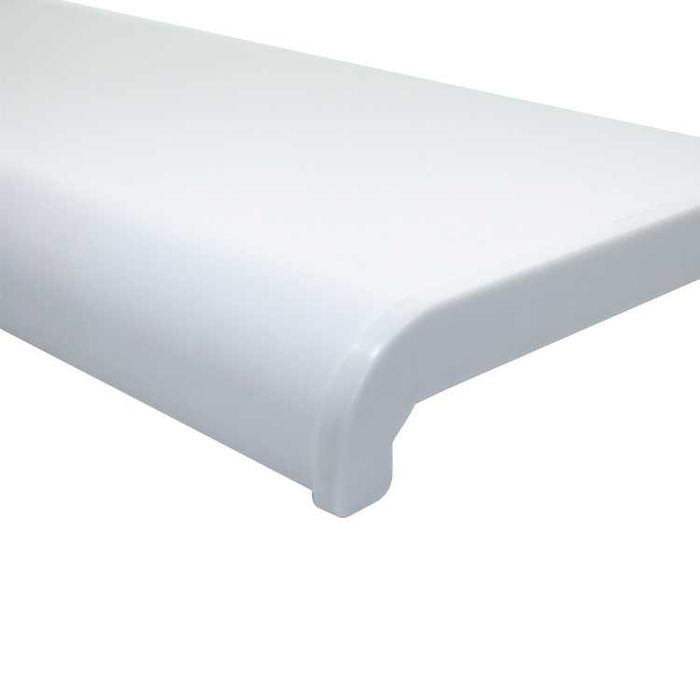 Пластиковый подоконник Steinberg белый матовый. Опт. склад Киев