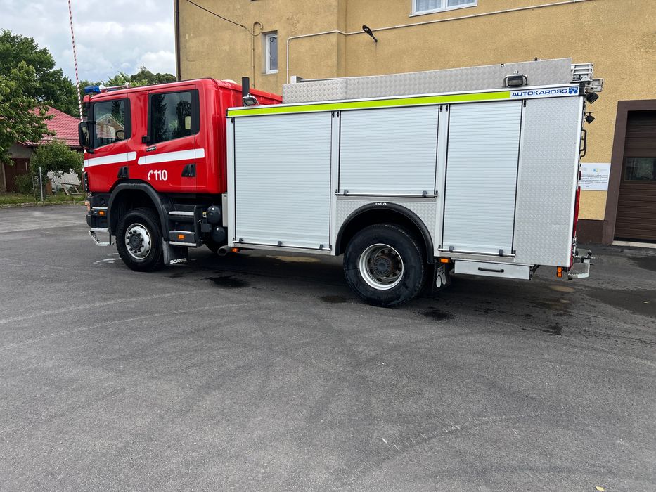 SCANIA 114 4X4 Straż pożarna pożarniczy strażacki