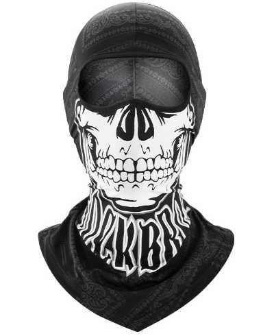 Балаклава ROCKBROS YPP077-1 з черепом Подшлемник ветрозащитный на шею