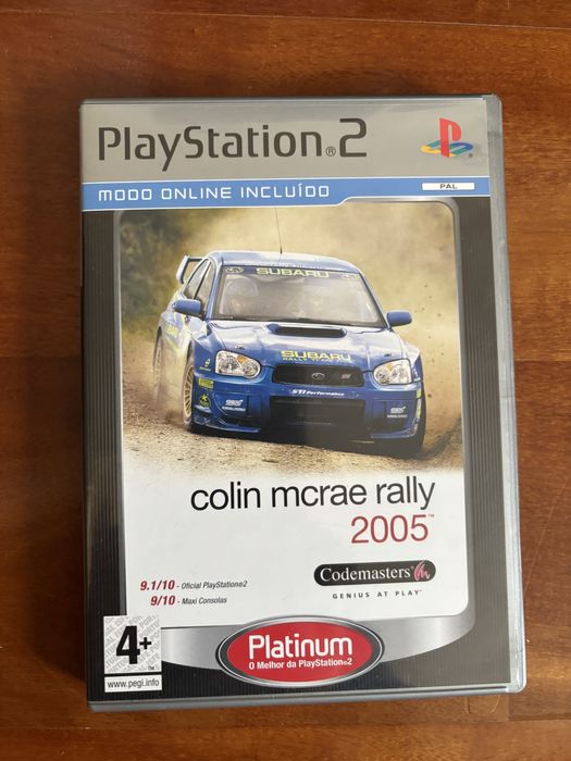 Jogos PS2 - Colin Mcrae e Fifa 2006