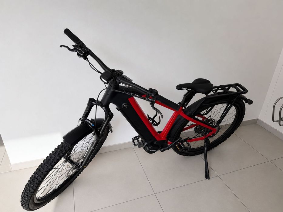 Rower elektryczny turystyczny z manetką gazu Ecobike RX 500 Black Red SUV - 432 km - rok: 2025; bateria 20Ah; rama '17 [160-177cm]; rozmiar: S