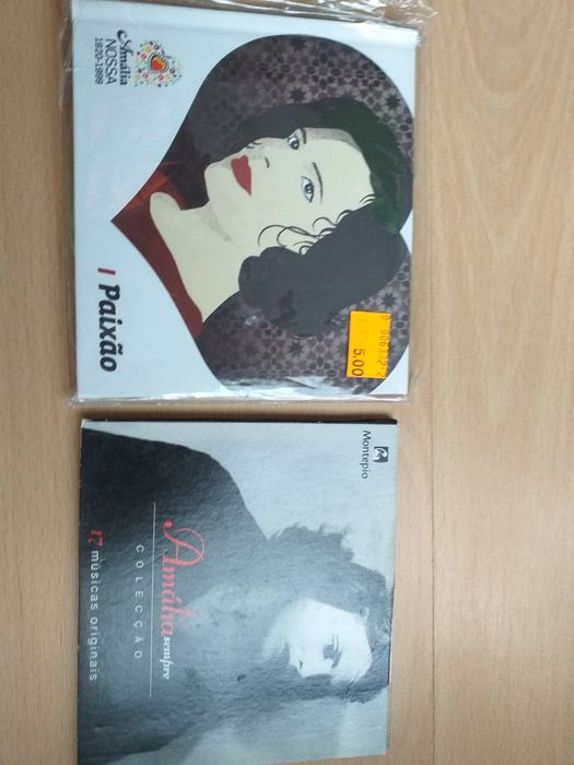 Cd's de música de Amália Rodrigues