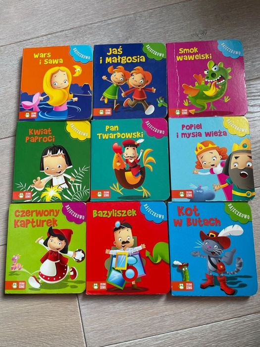 Zestaw książeczek kartonowych