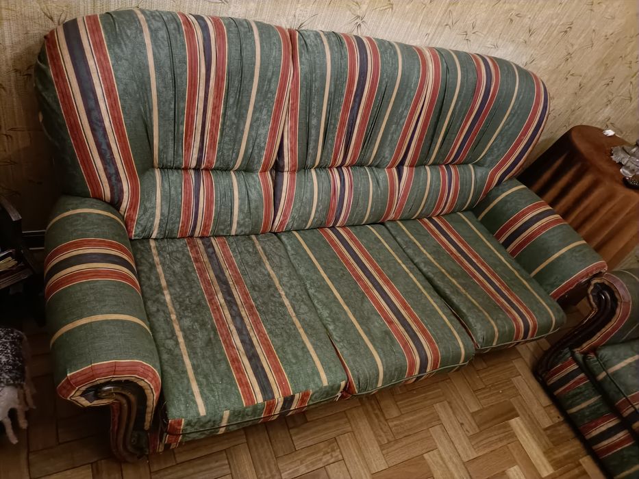 Conjunto de 3 sofás usados