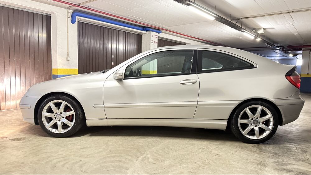 Mercedes Sportcoupe C200 Kompressor (poucos kms) c/ sistema GPL