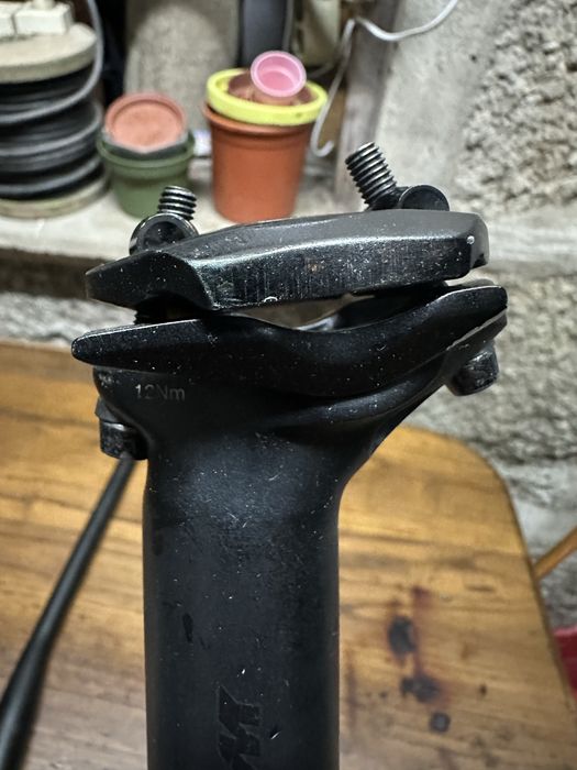 Guidão e espigão em aluminio KTM  e mesa em aluminio da face race