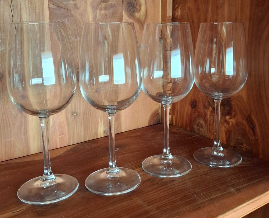 Conjunto de 4 copos de cristal italiano Bormioli Rocco