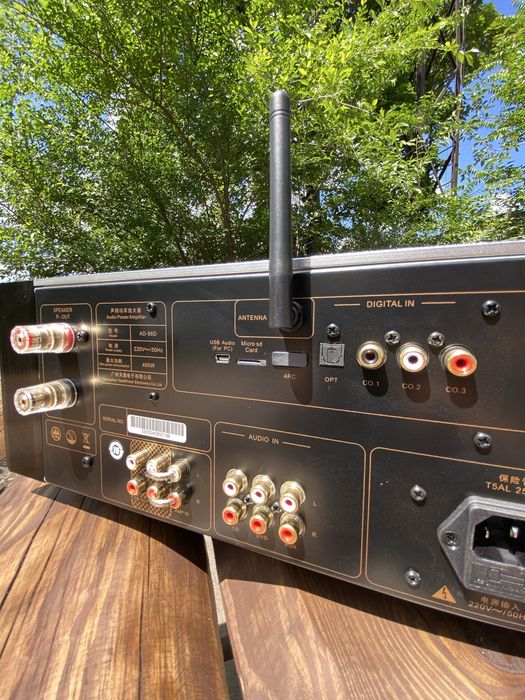 Комбайн Tonewinner AD‑86D — Hi‑Fi класу A/B. 120в