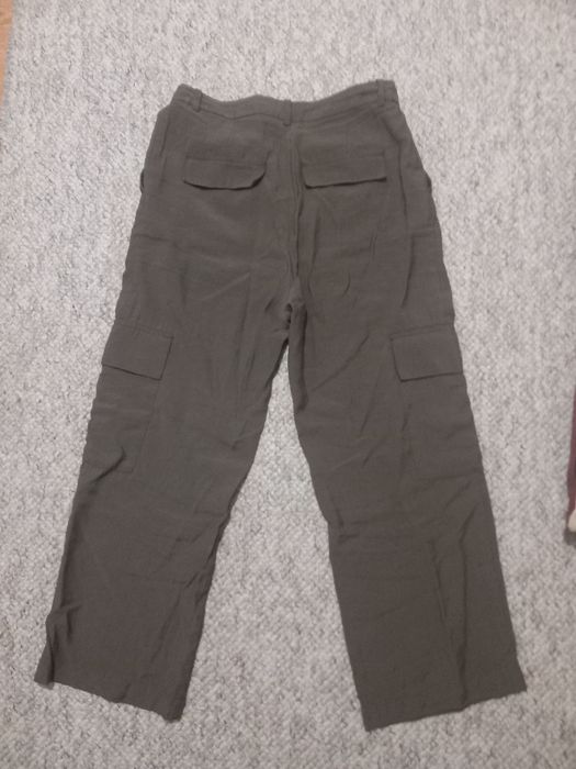 Spodnie khaki garniturowe H&M