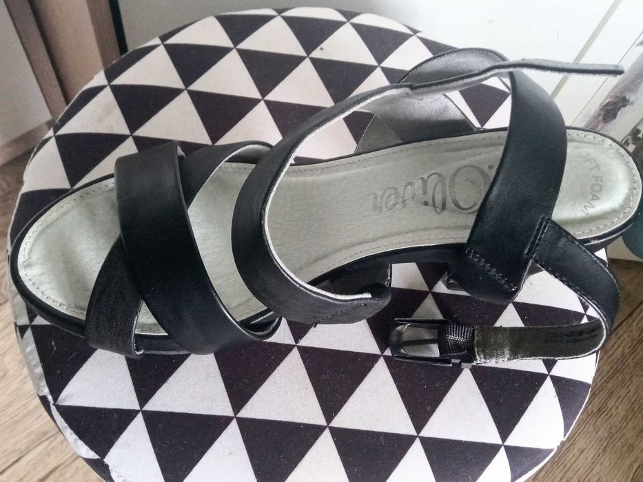 Sandały nowe skóra, S.Oliver r.39