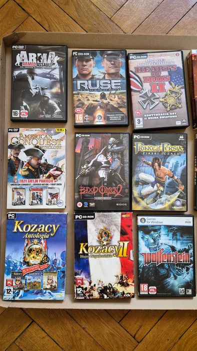 Gry PC | 16 sztuk | 25zł/szt. | Dungeon Siege Deluxe | Kings Bounty