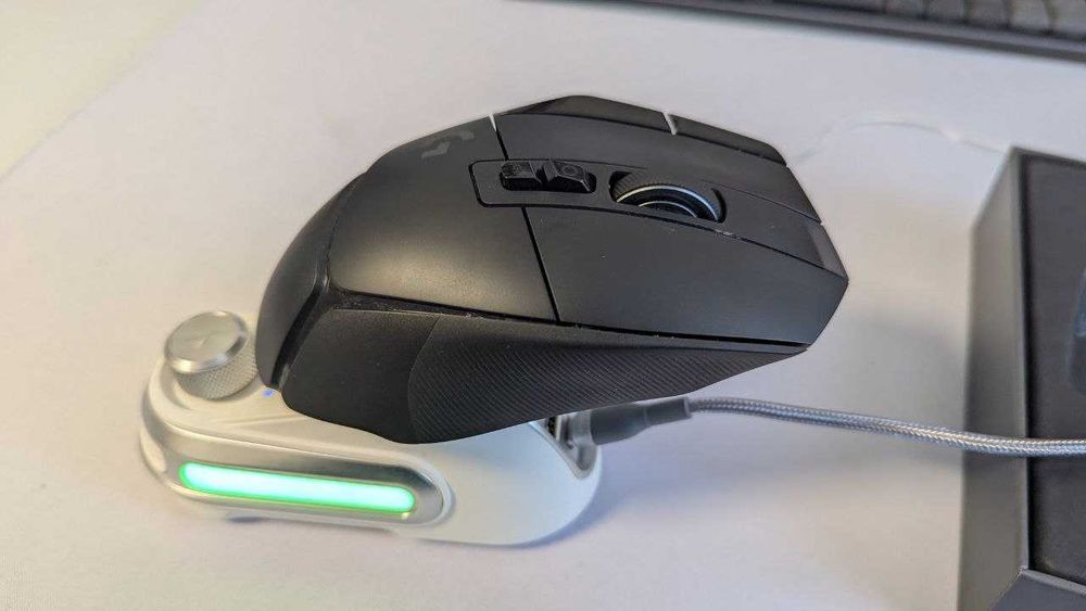 Миша Logitech G502X Lightspeed Wireless Black+Магнітна зарядка G-Power