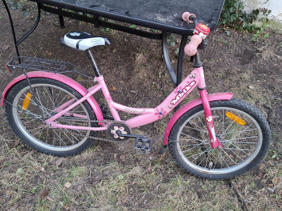 Rower 20cali różowy