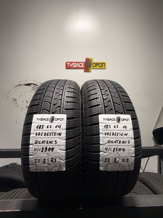 Opony całoroczne Vredestein 185/65 R14 86T osobowe model Quatrac 5 #W2