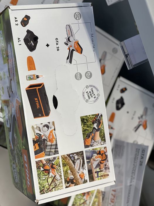 STIHL GTA 26 Kit com bateria e carregador