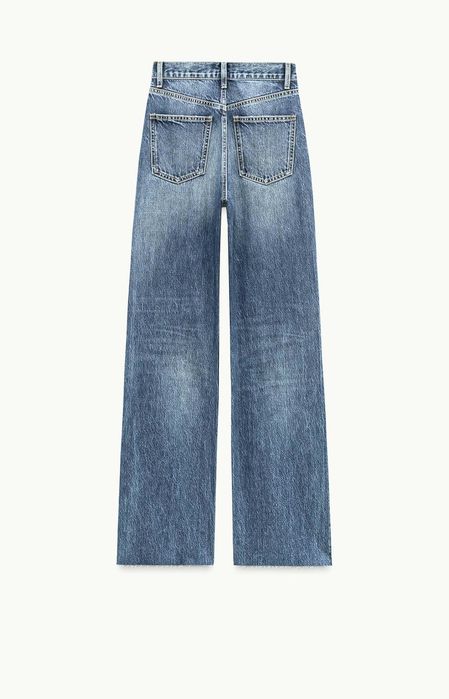 Джинси Zara прямі широкі