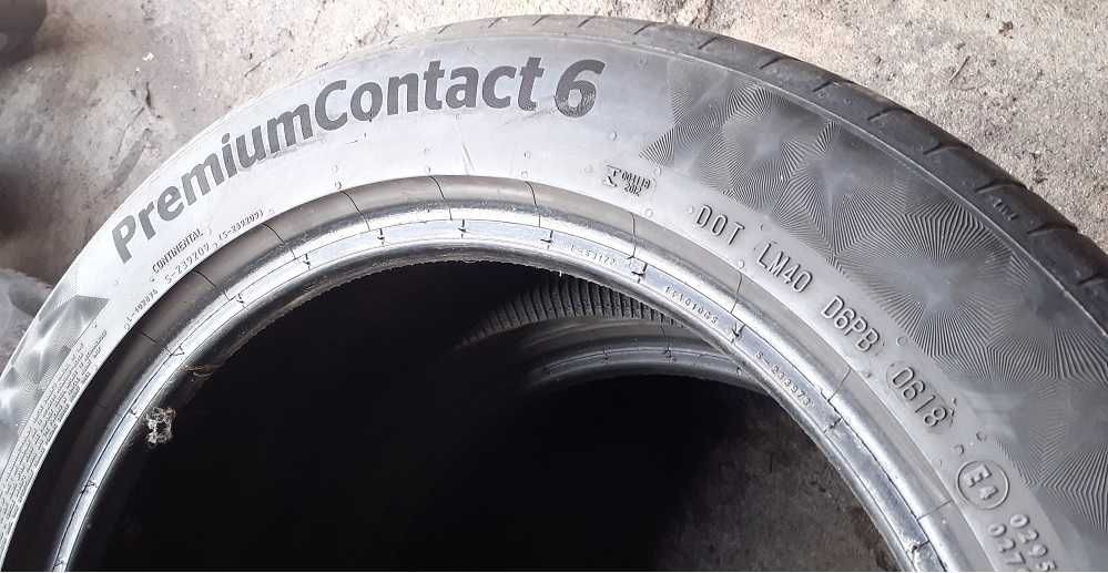 225/50/17--Continental--2018r--bieznik--5mm--opony--LETNIE