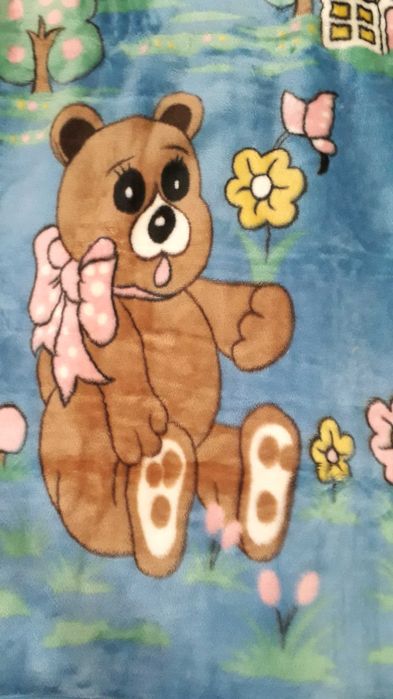 Плед микрофибра 110х140