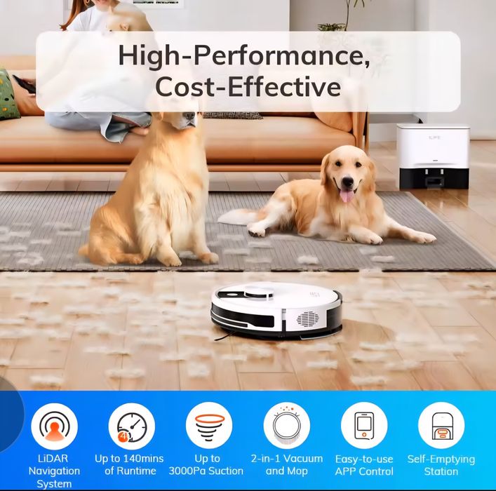 Robot odkurzajacy i mocujący ILife A12 pro