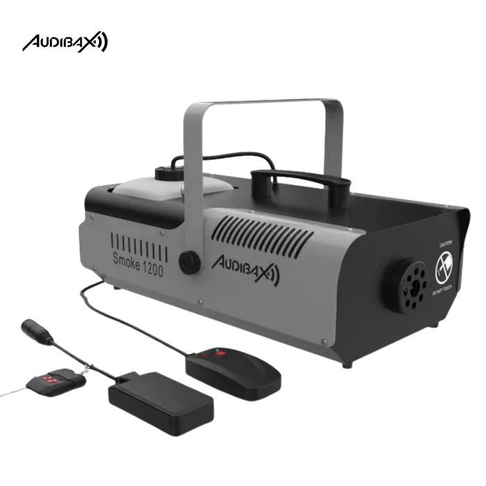 Audibax Smoke 1200 Máquina de fumo com Controlo remoto sem fios 1200W